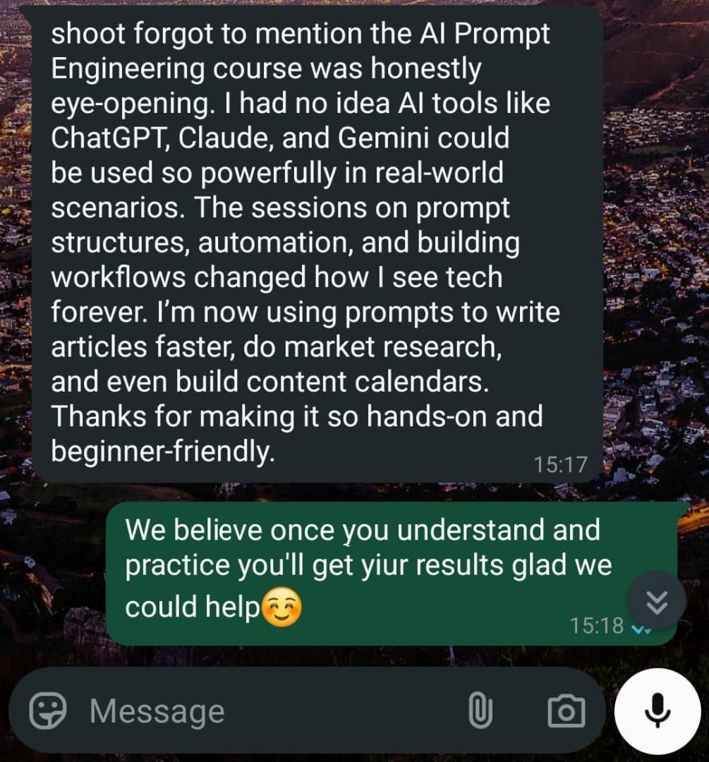 Success story from Edikan Unyime